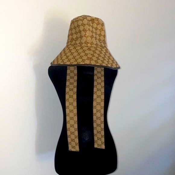 Gucci Hat super exclusive & Limited Edition Bucket Hat with Crystals NWT - Picture 3 of 16